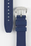 Tudor Black Bay Blue Strap with silver buckle
