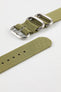 olive green watch strap 