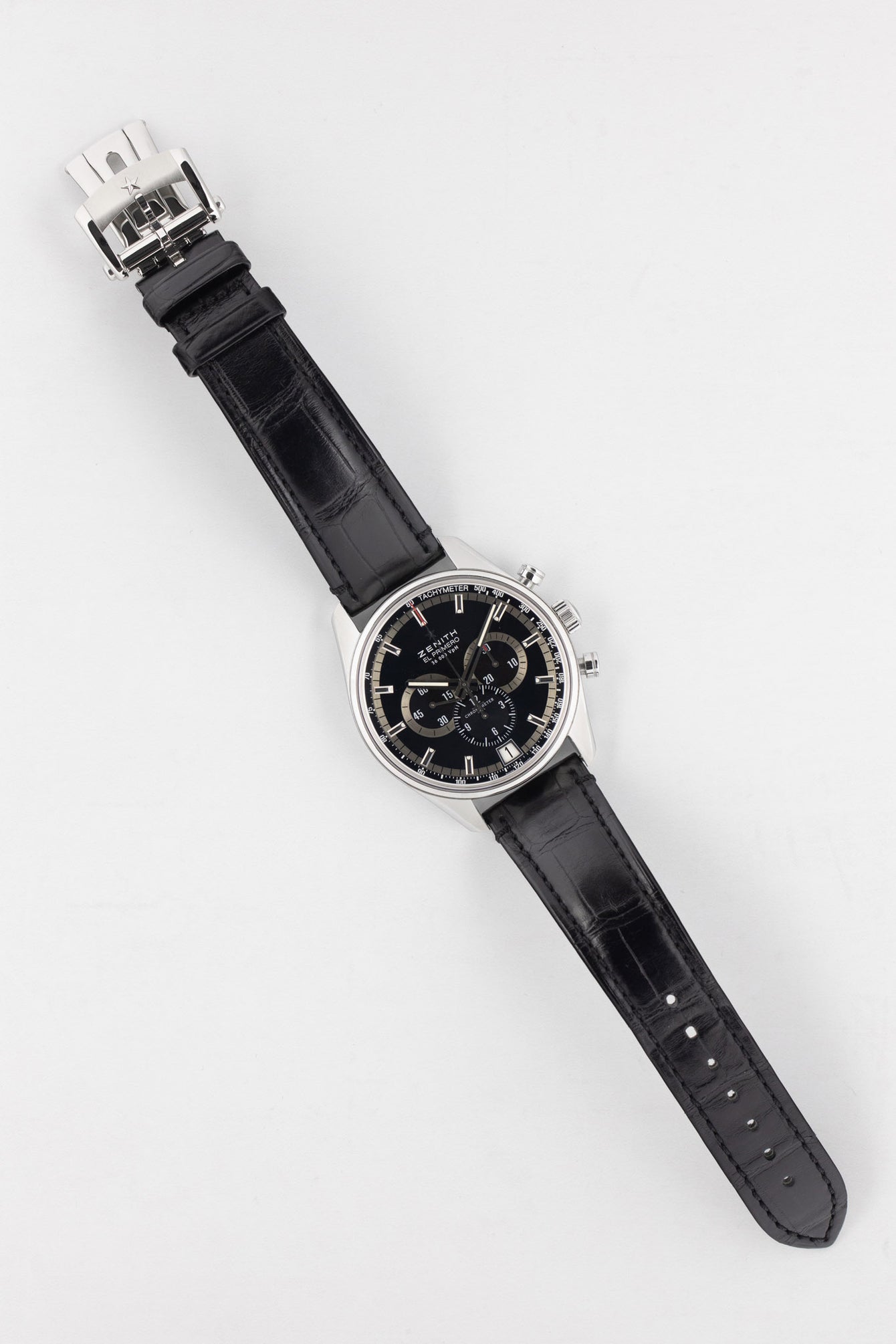 ZENITH 03.2040.400/21.C496 El Primero 36'000VPH Automatic Chronograph – Black Dial