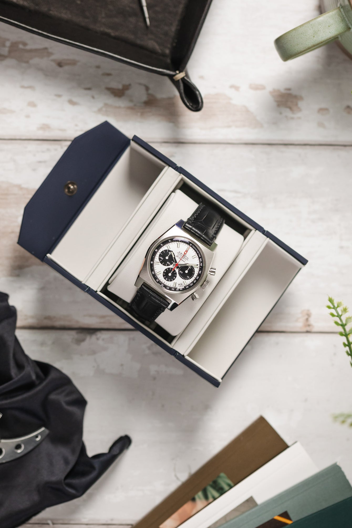 ZENITH 03.A384.400/21.C815 Chronomaster Revival El Primero 37mm Automatic Tonneau Watch