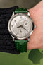 Di-Modell Polo Sherap Waterproof Padded Leather Watch Strap in Green (Wrist Shot)