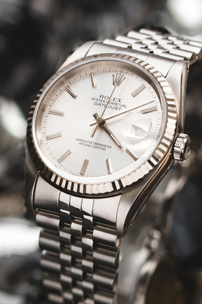 ROLEX Datejust 16234 Stainless Steel Watch – Silver Dial