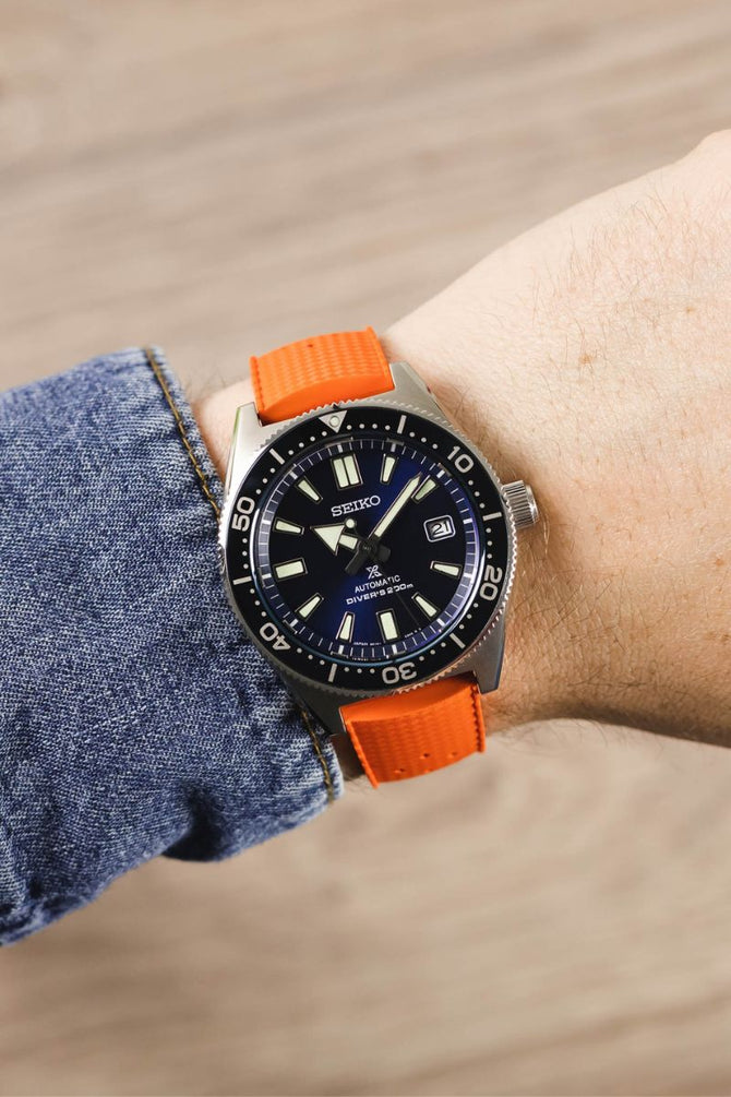 Tropic Watch Strap Textured Rubber WatchObsession Watch Obsession