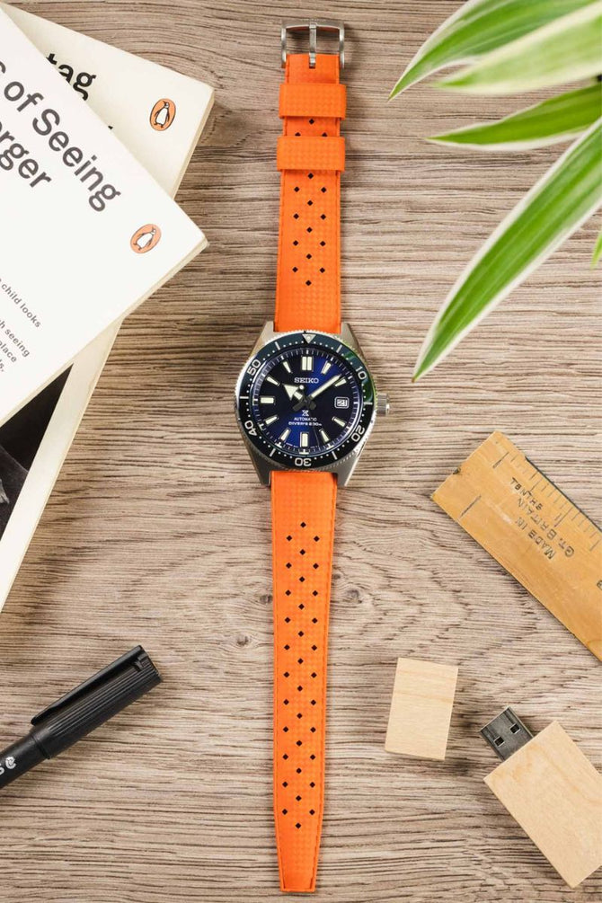 Tropic Watch Strap Textured Rubber WatchObsession Watch Obsession